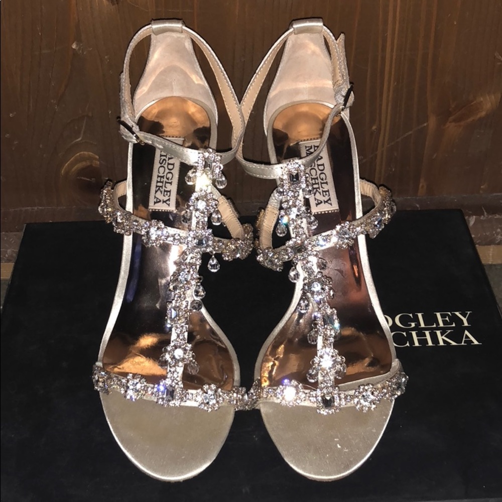 Badgley Mischka Cascade Evening sandals